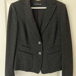 Black skirt and jacket set